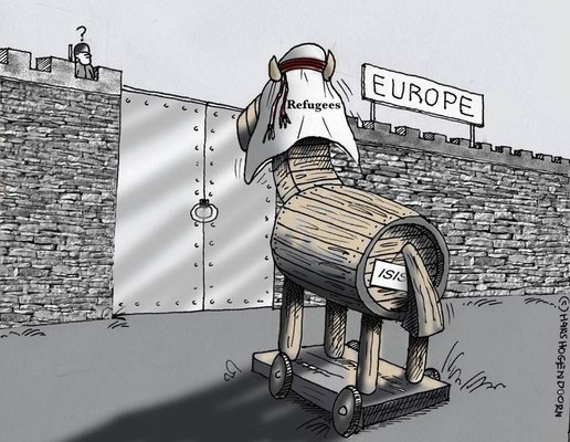 Isis europe refugees
